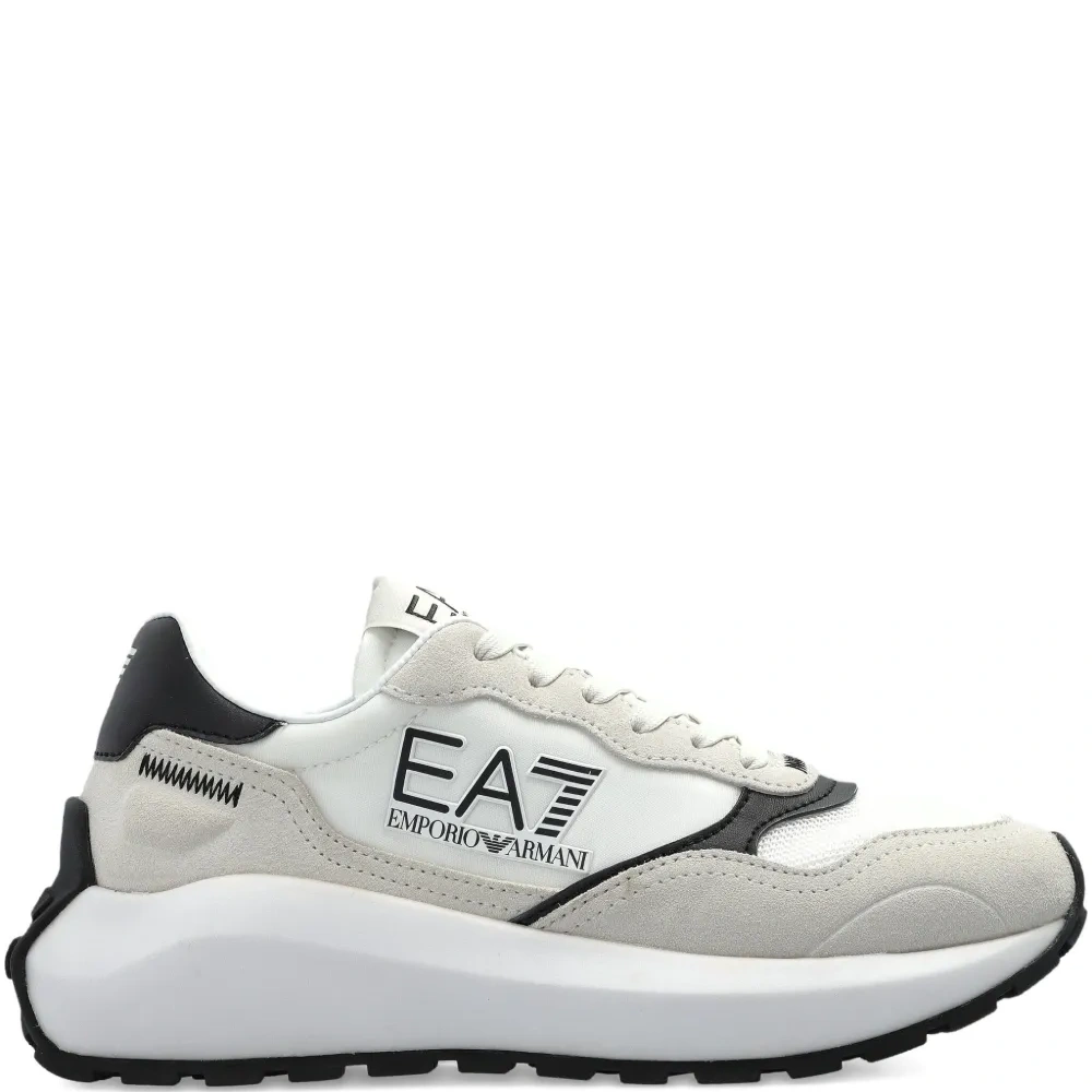 Кеды с нашивкой-логотипом