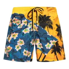 Плавки-шорты с принтом