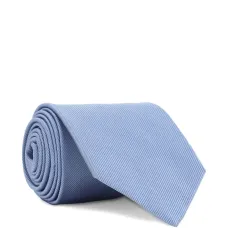 шелковый галстук в рубчик