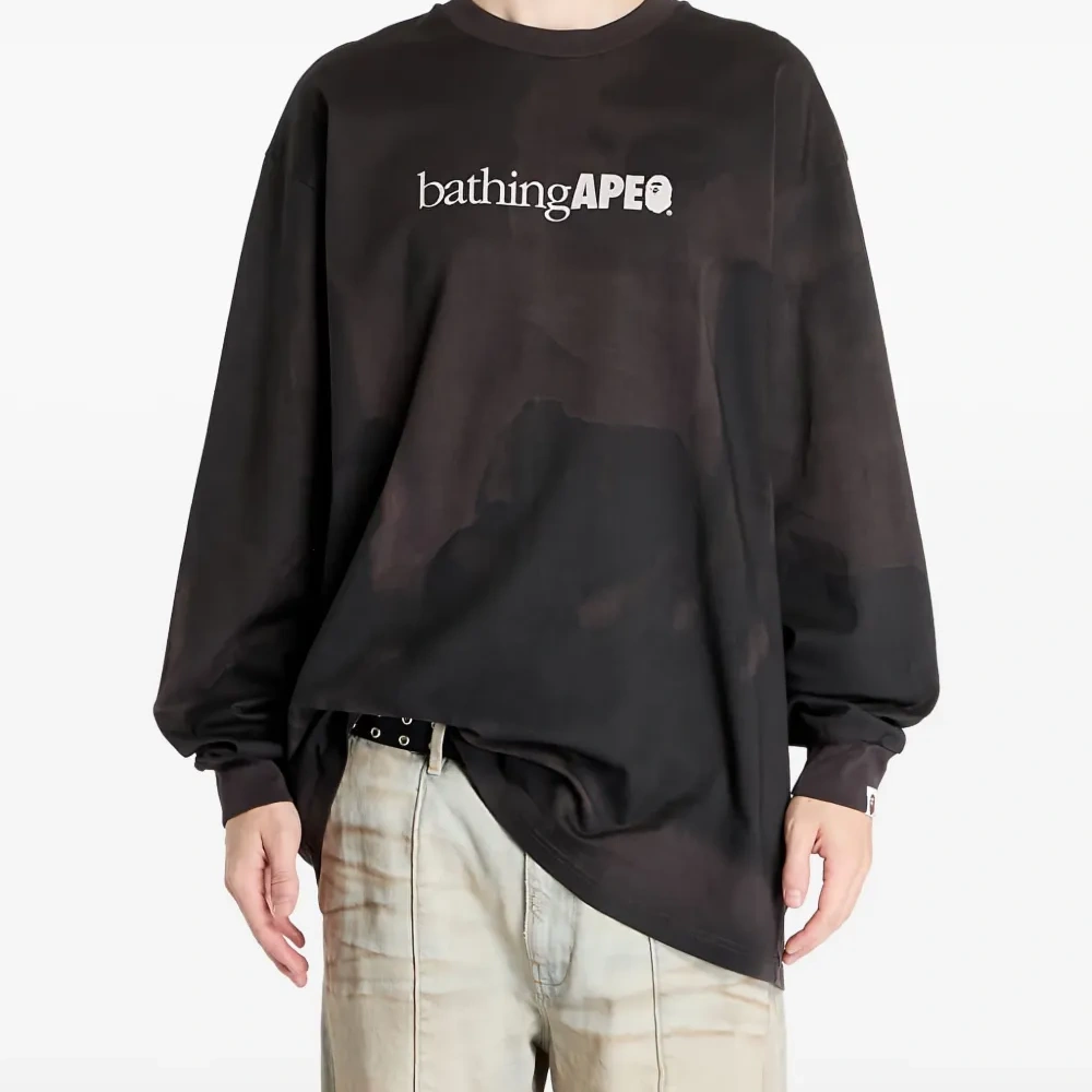 Футболка с длинными рукавами и логотипом