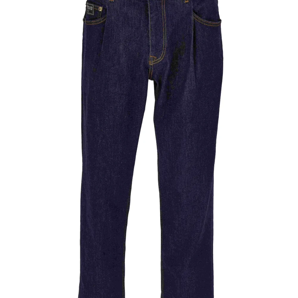 Джинсы со складками