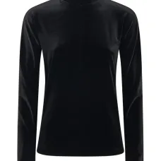 Футболка с высоким воротником