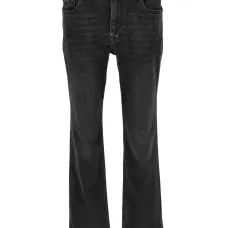 Джинсы с нашивкой-логотипом