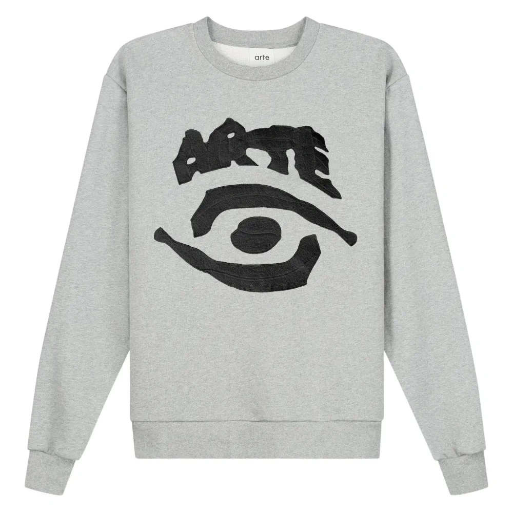 Толстовка с длинными рукавами и принтом