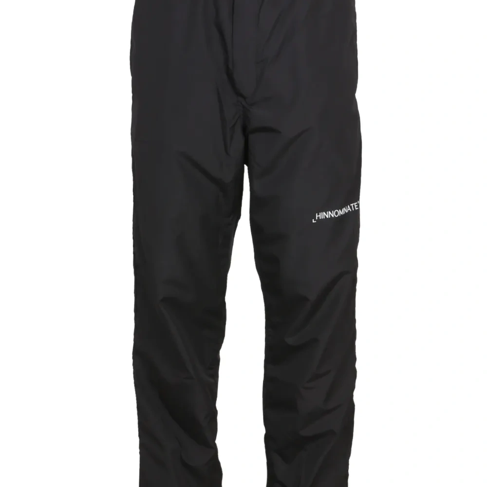 Брюки с вышитым логотипом