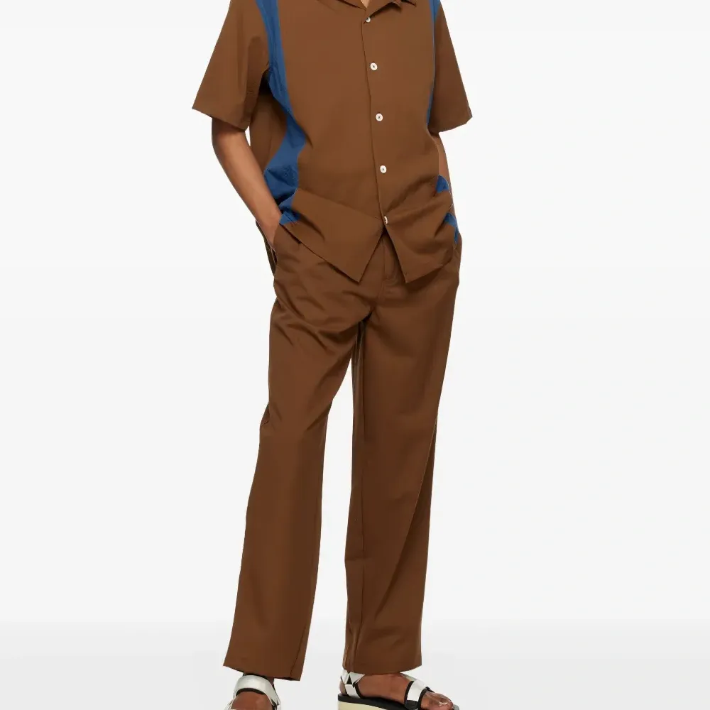 Брюки из эластичного хлопка