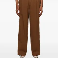 Брюки из эластичного хлопка