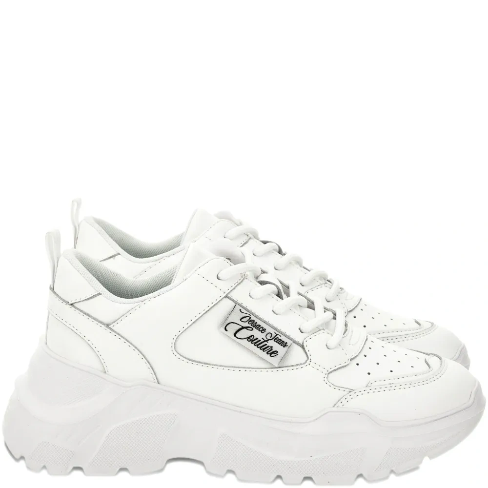 Массивные кроссовки с логотипом