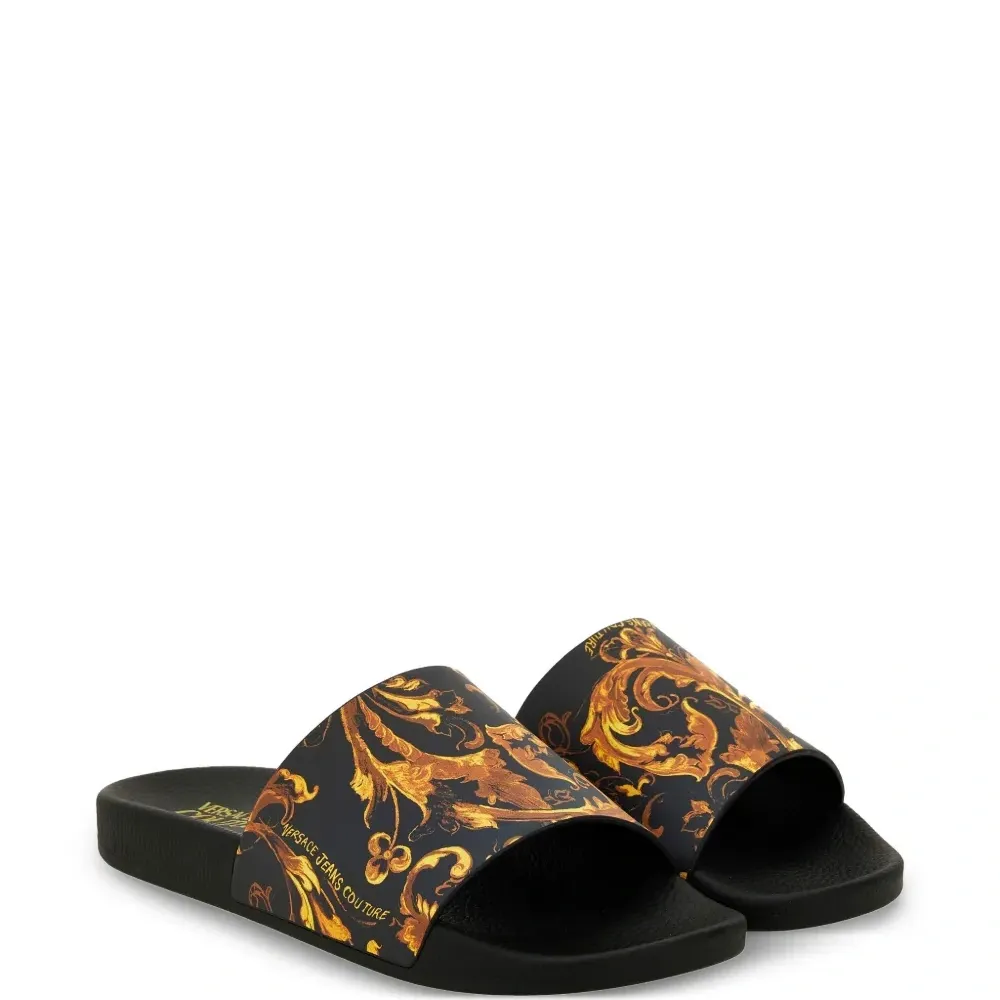 Шлепанцы с принтом Baroque