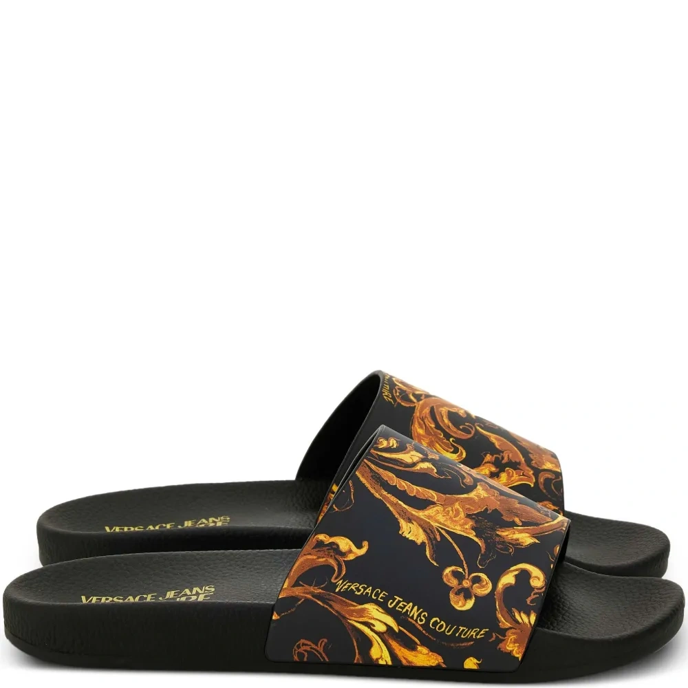 Шлепанцы с принтом Baroque Шлепанцы с принтом Baroque