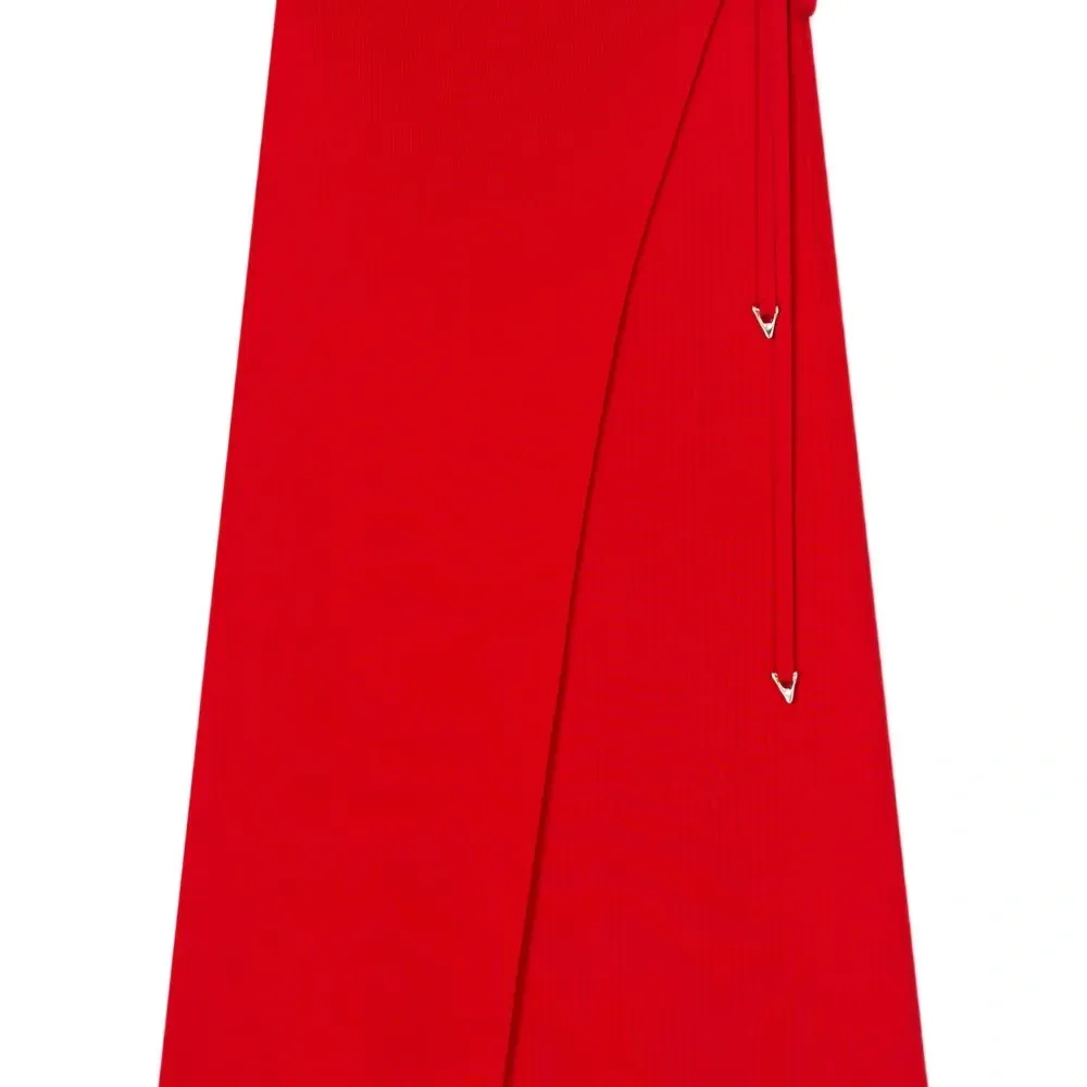 двухслойная юбка А-силуэта