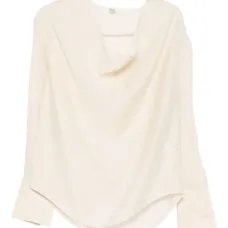 Блузка с воротником-хомут