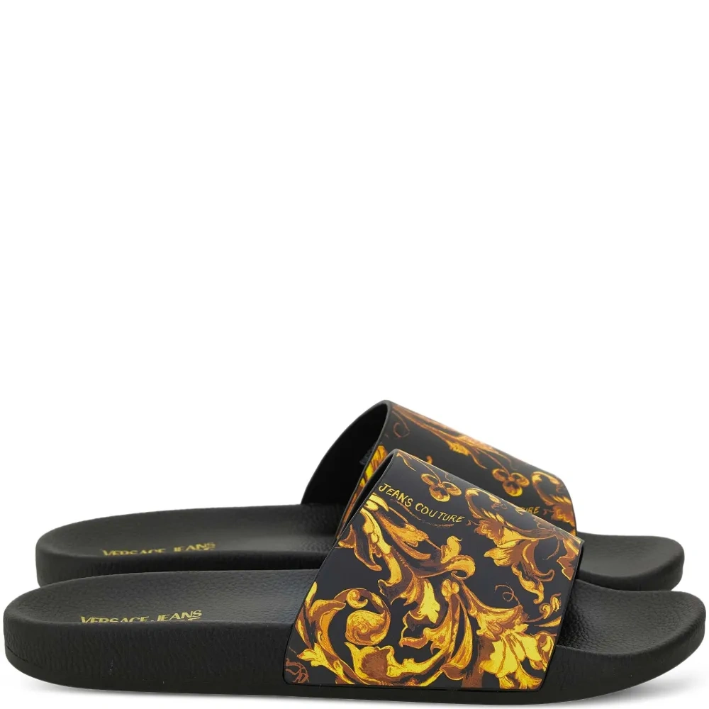 Шлепанцы с принтом Baroque Шлепанцы с принтом Baroque