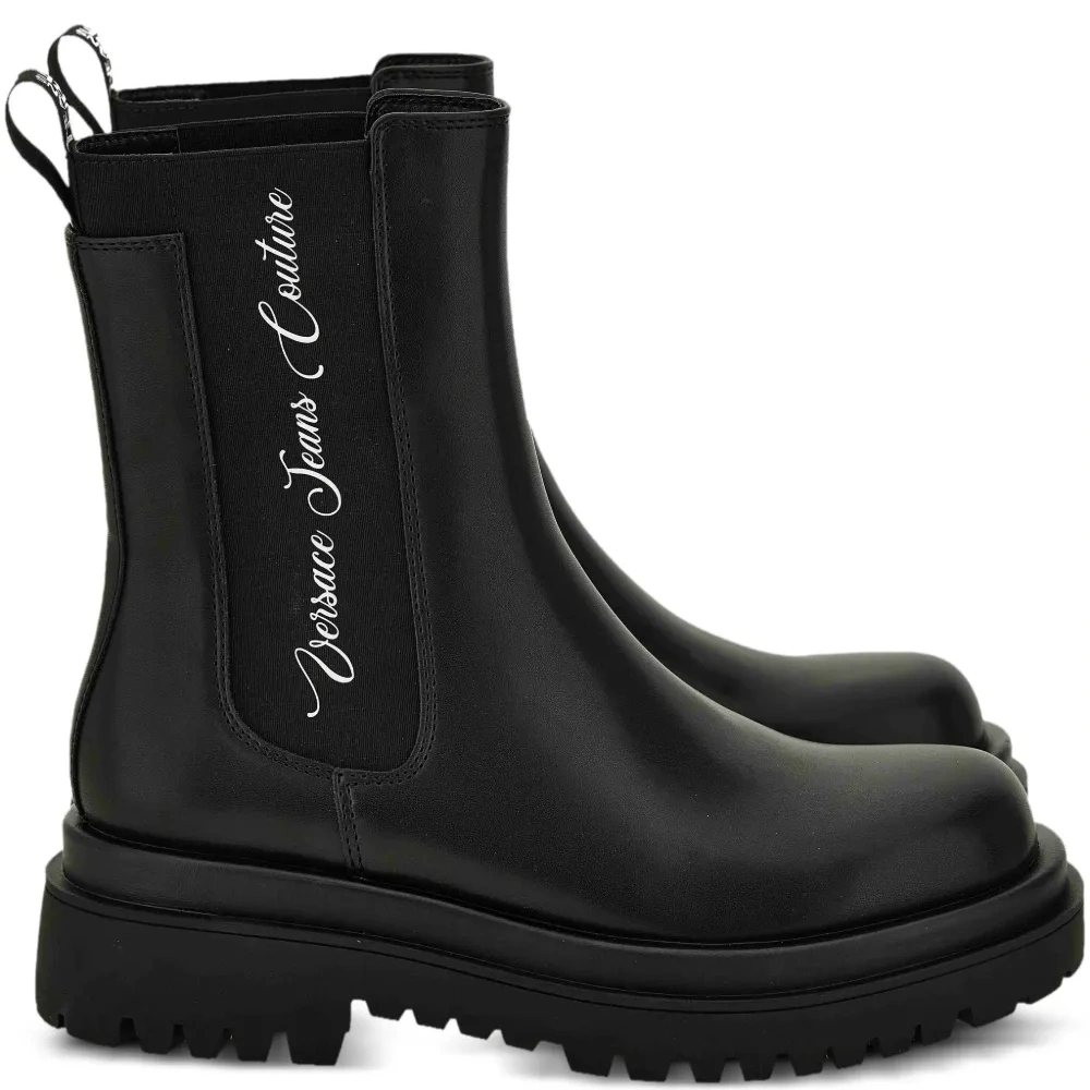 Ботинки на платформе с эластичными вставками