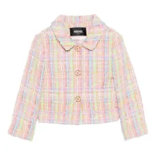 Твидовый жакет в клетку