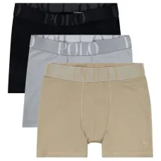 комплект из трех боксеров с логотипом