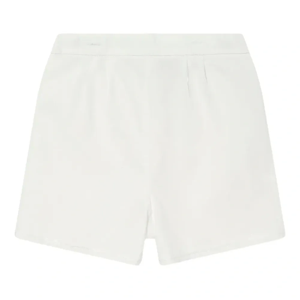 комплект из топа и шортов со складками