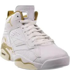 Кроссовки Jordan MVP White/Gum Light Brown/Metallic Gold