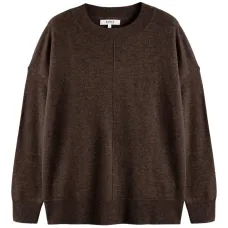 Джемпер с круглым вырезом