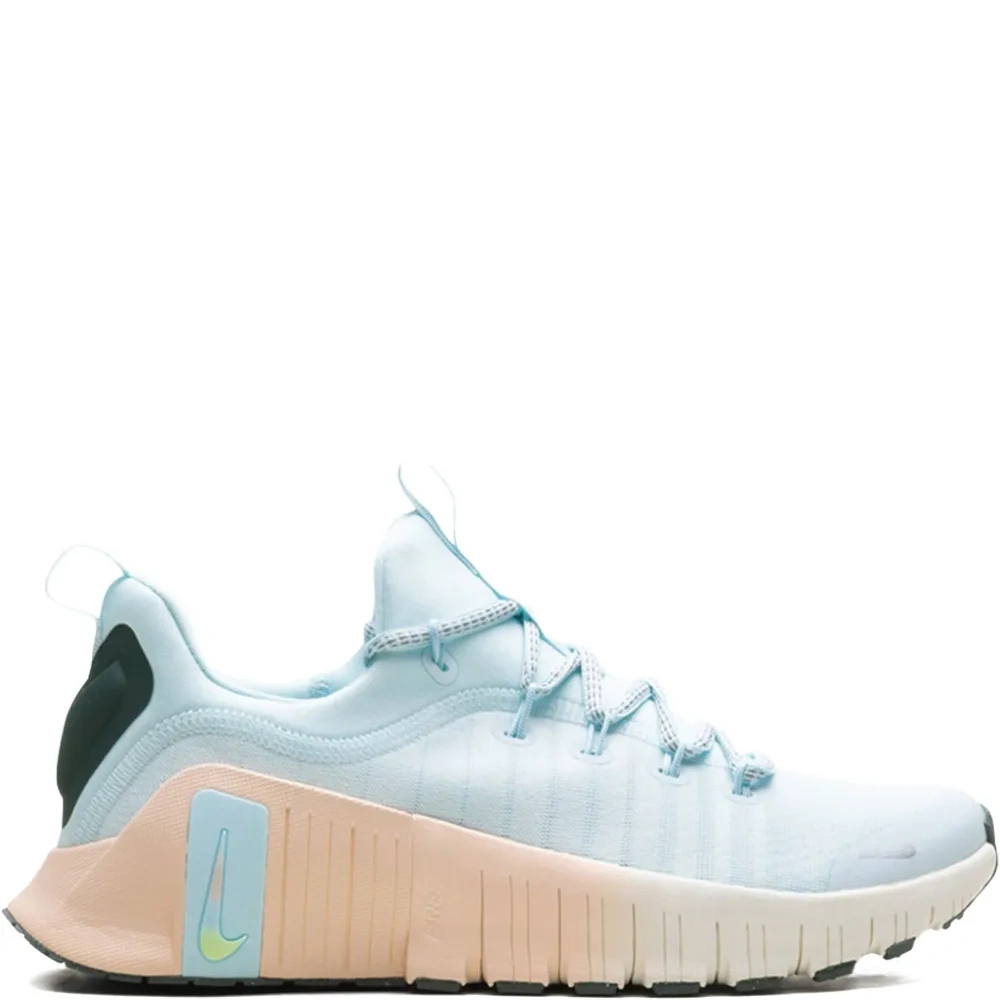 кроссовки Free Metcon 6 Premium Glacier Blue/Washed Coral/Vintage Green/Metallic Silver