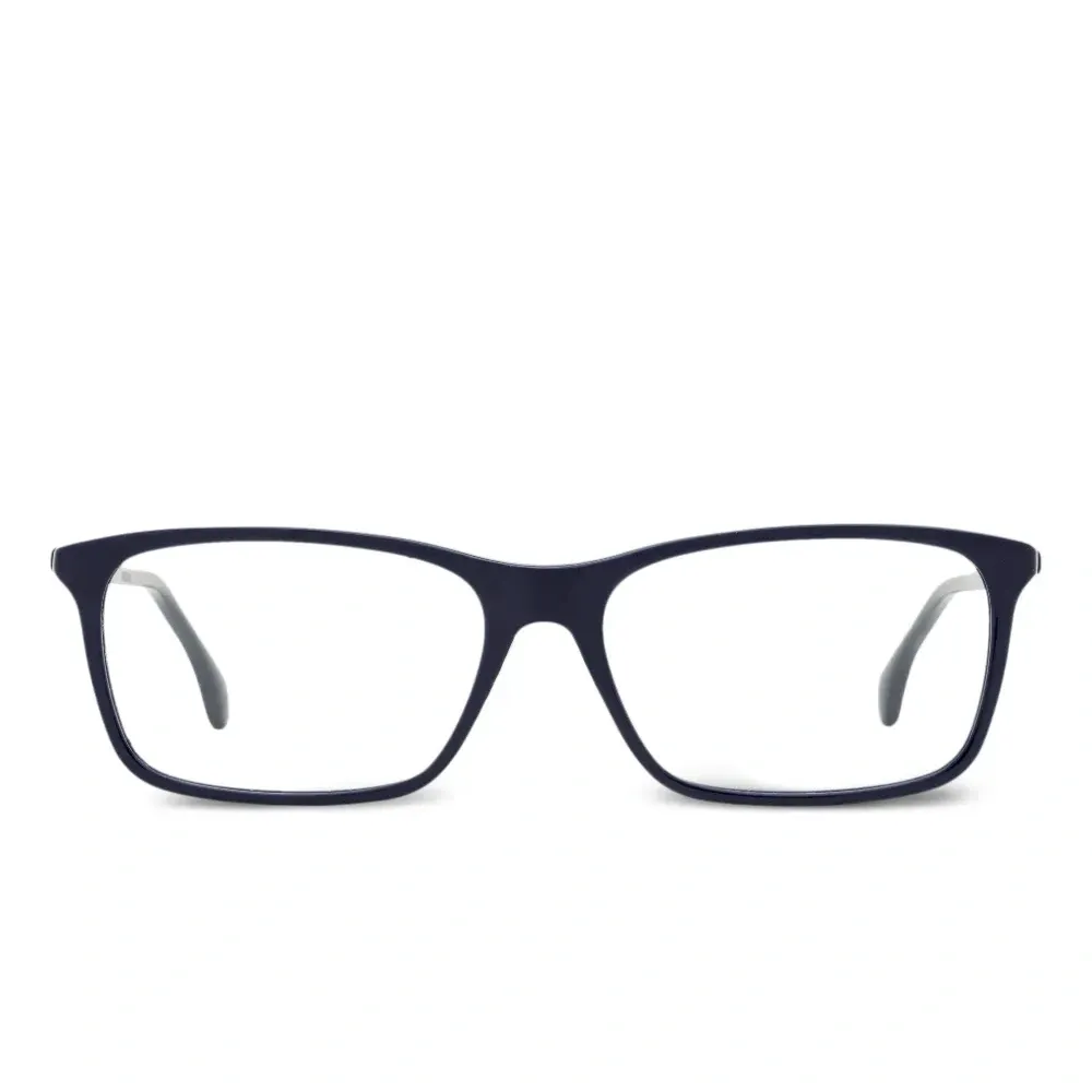 Очки в прямоугольной оправе