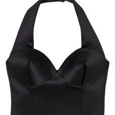 Топ с вырезом халтер