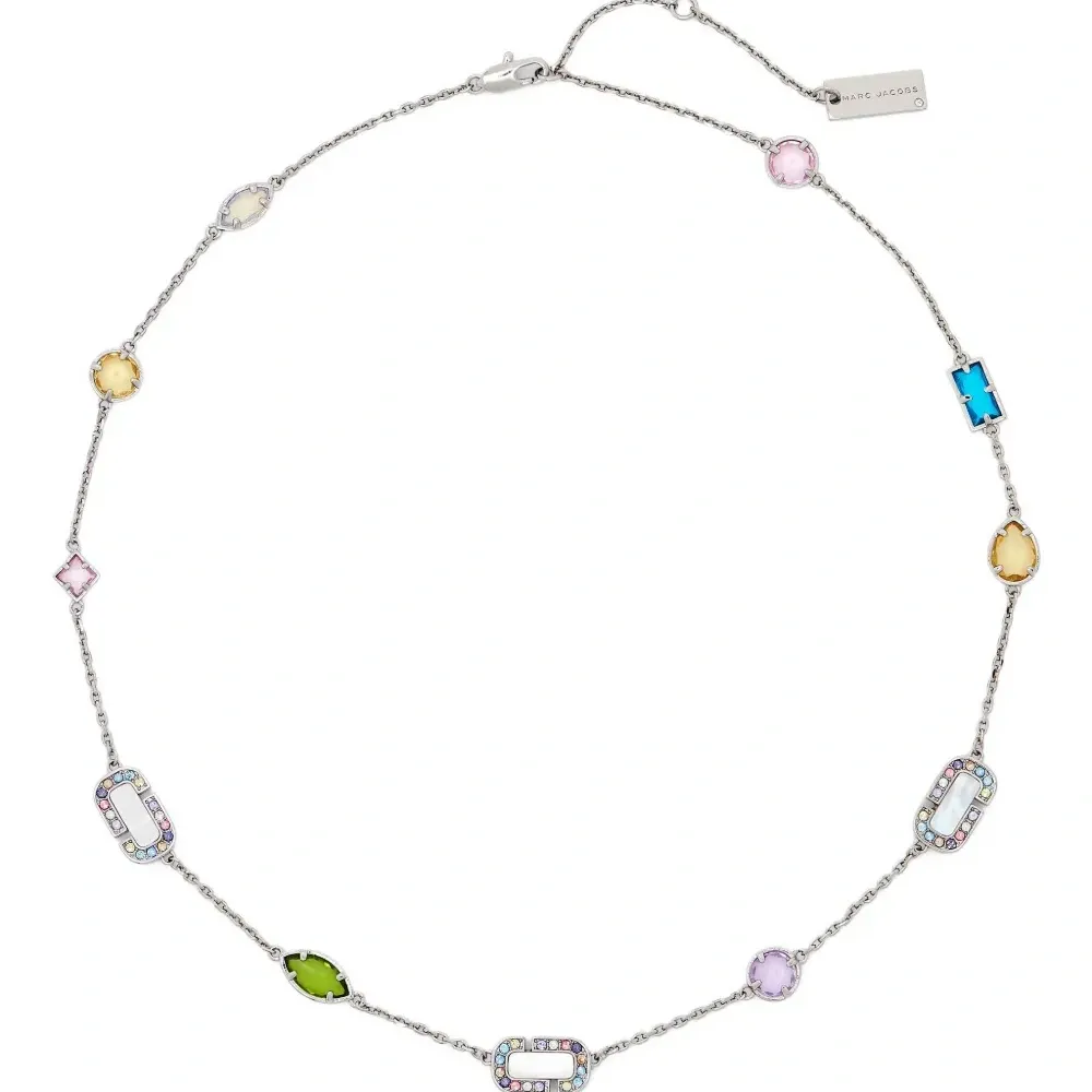 Колье с кристаллами