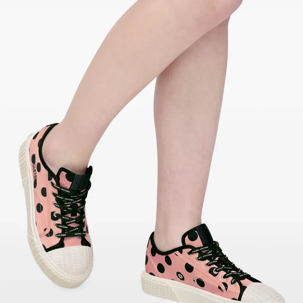 Кроссовки на платформе в горох Кроссовки на платформе в горох