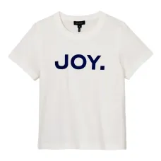 Футболка Joy с бархатным логотипом