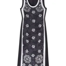 Платье с люверсами