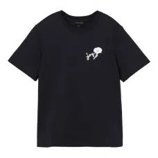 Футболка с цветочным принтом