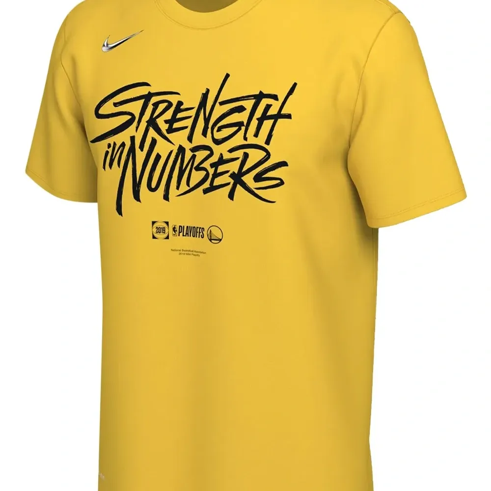 футболка NBA Golden State Warriors Dri-Fit Playoffs Bound Mantra 2019