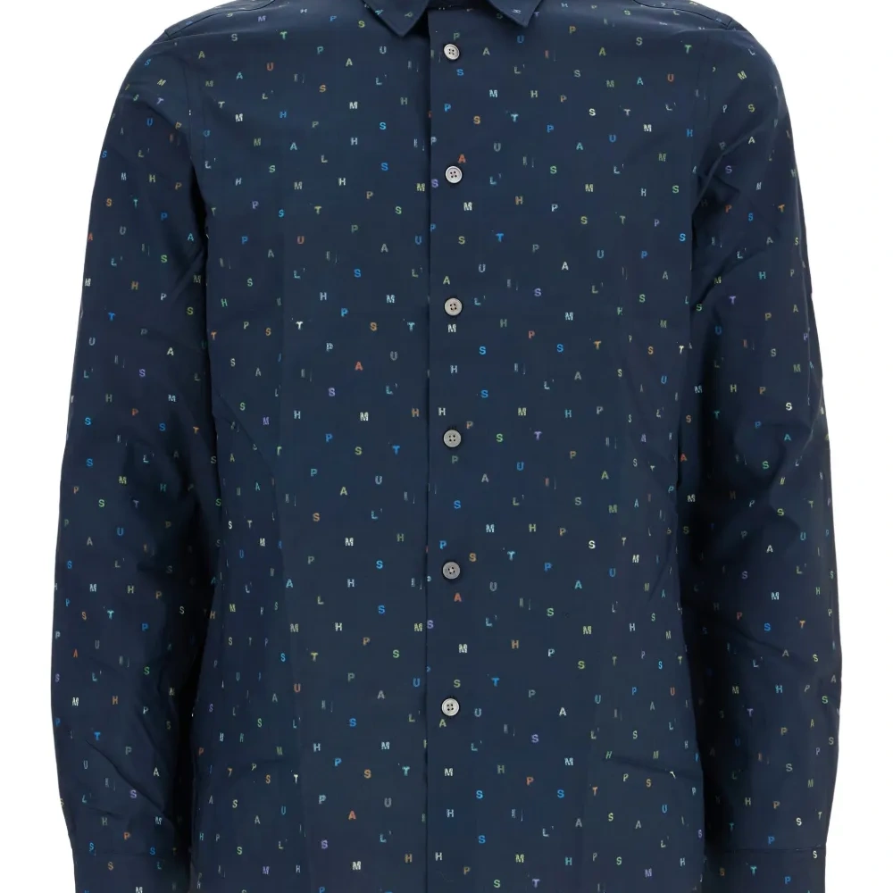 рубашка с принтом