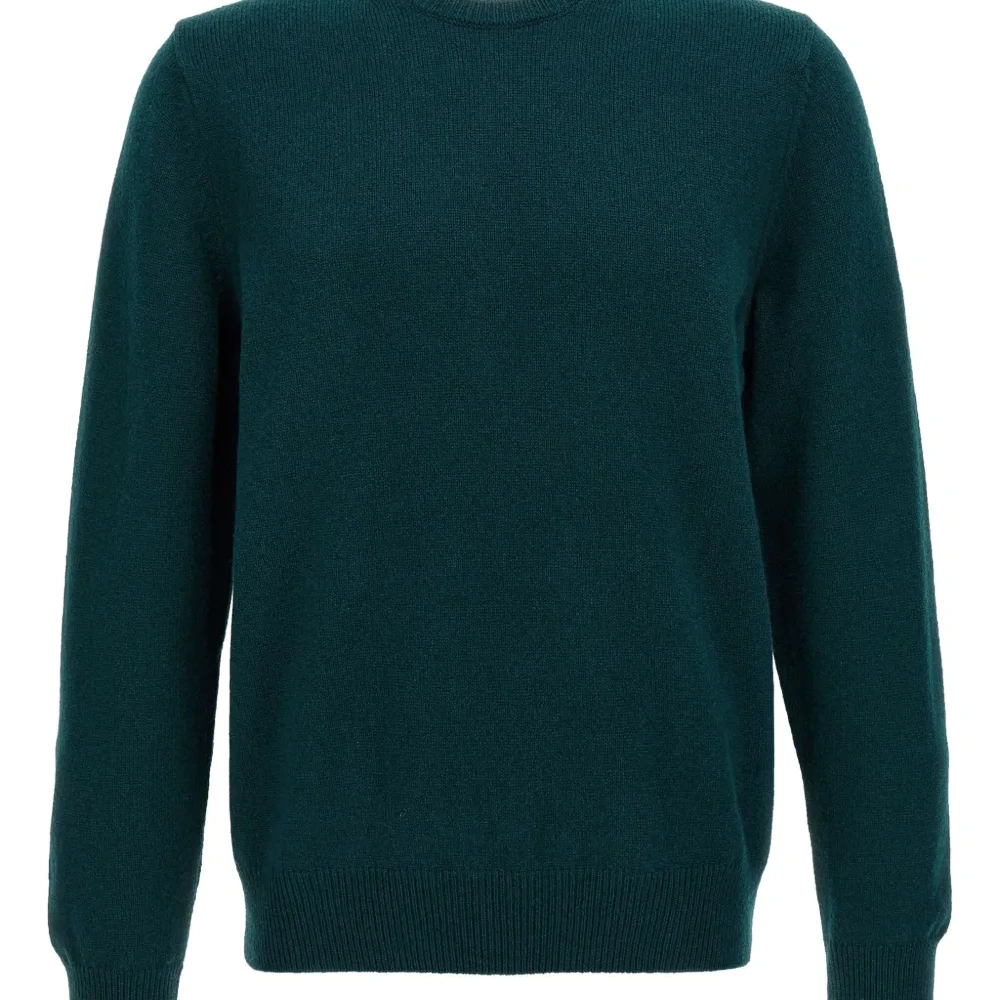 Шерстяной свитер с круглым вырезом