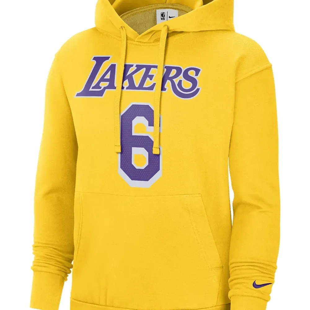худи NBA La Lakers Lebron James #6