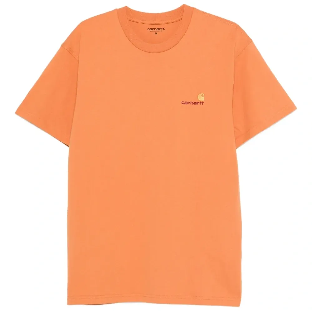 футболка с вышитым логотипом