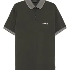 рубашка поло с вышитым логотипом