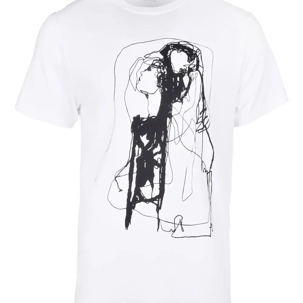 Футболка Couple с принтом