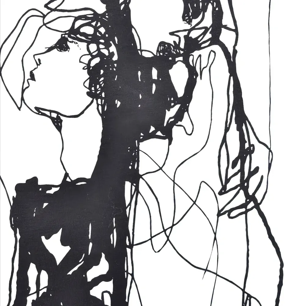 Футболка Couple с принтом