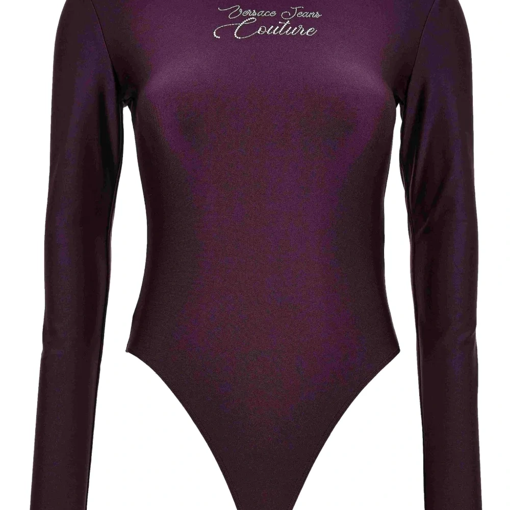 Боди с длинными рукавами и логотипом