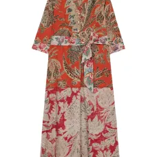 платье Diomedes с поясом и принтом пейсли