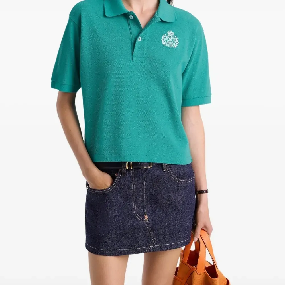 Рубашка поло H&W с вышитым логотипом