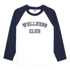 Топ Wellness Club с рукавами три четверти