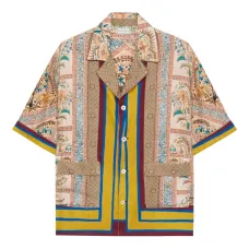 рубашка с принтом пейсли