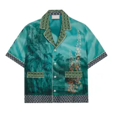 рубашка с короткими рукавами и принтом