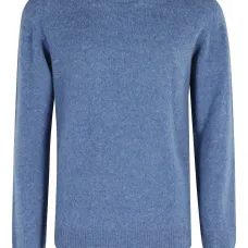 Свитер с круглым вырезом