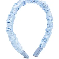 атласный ободок со сборками