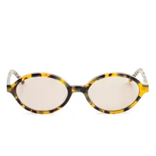 солнцезащитные очки Bless в овальной оправе черепаховой расцветки солнцезащитные очки Bless в овальной оправе черепаховой расцветки