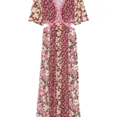 платье макси Ilma с вырезами