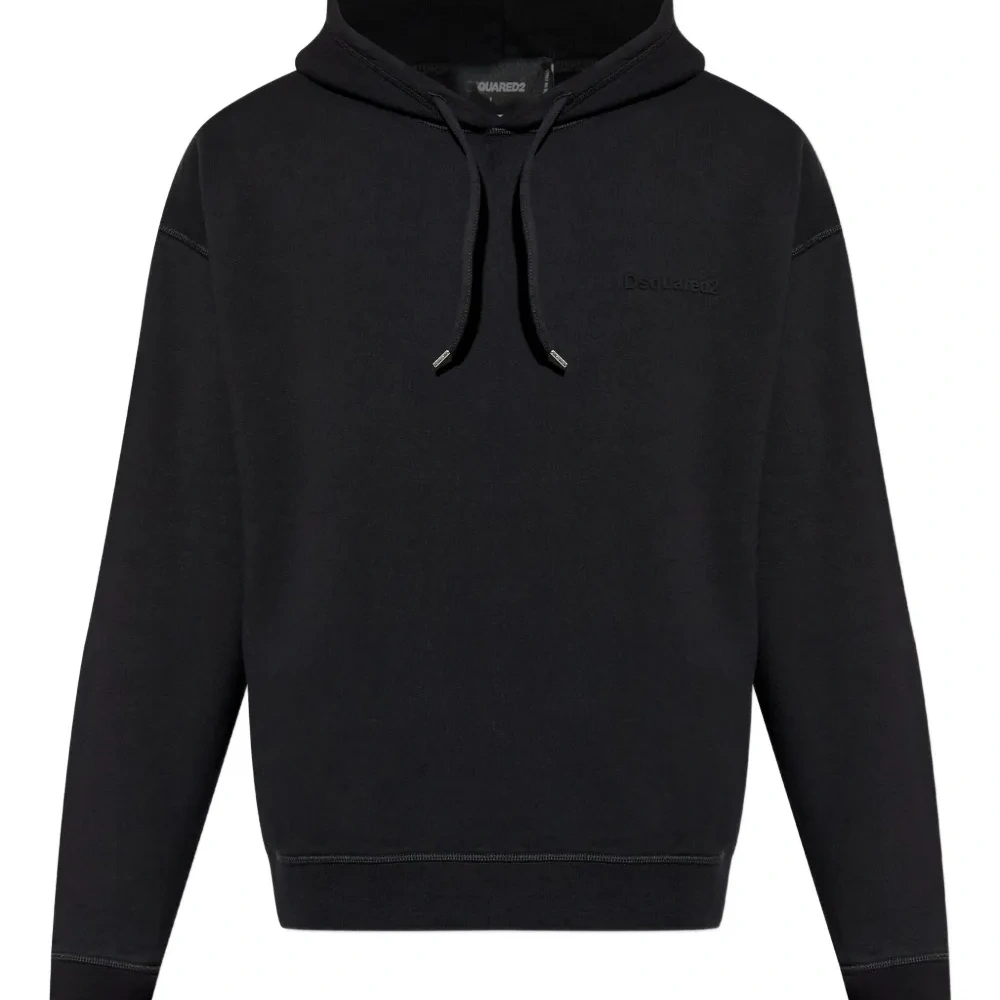 худи с вышитым логотипом